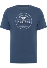Męski T-Shirt Mustang Style Alex Dark Denim 1017333 5242